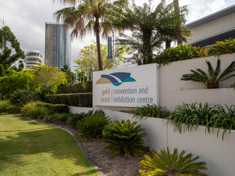 Image of the Gold Coast Exhibition center Signage